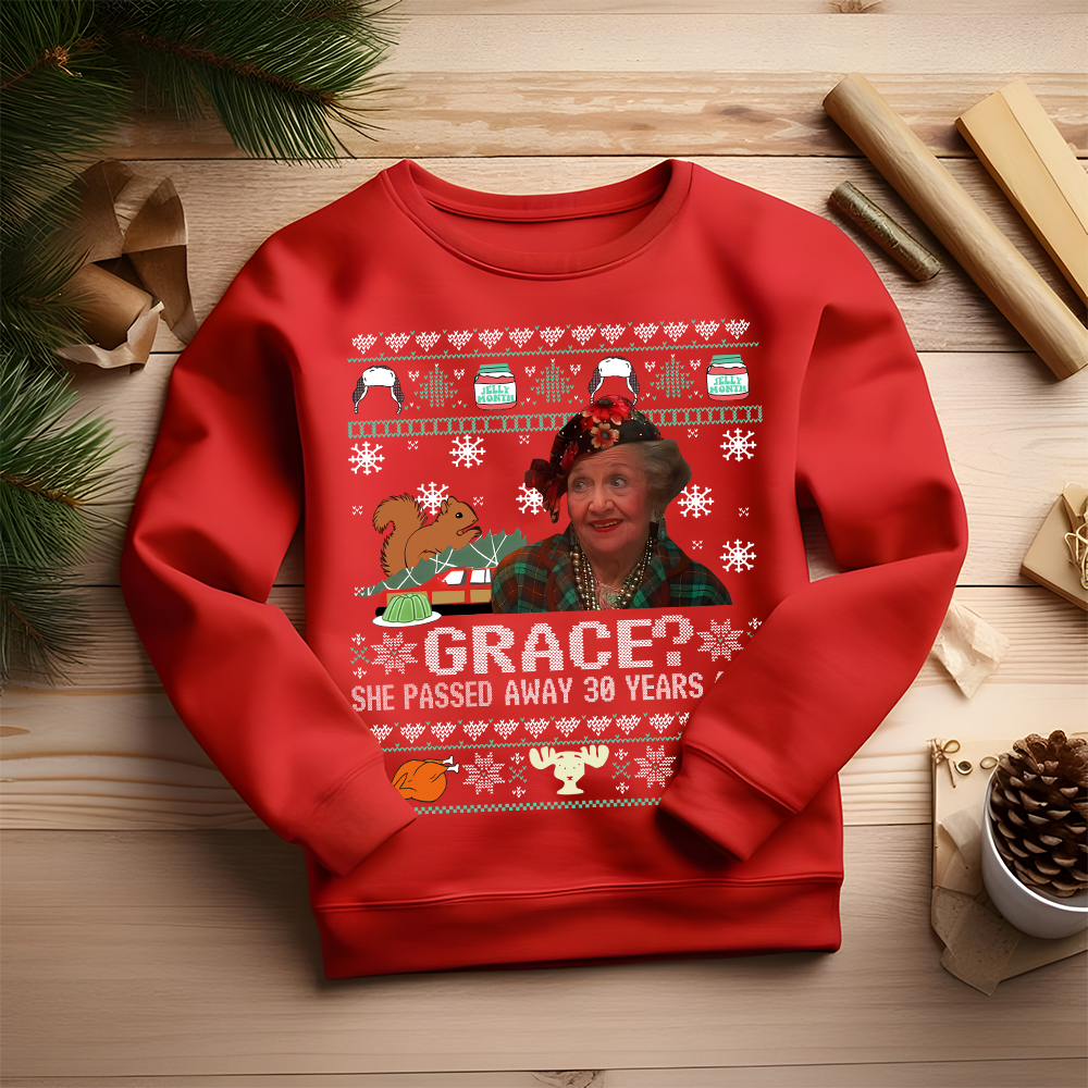 Classic Movie Quote Christmas Sweatshirt - Fun Holiday Gift