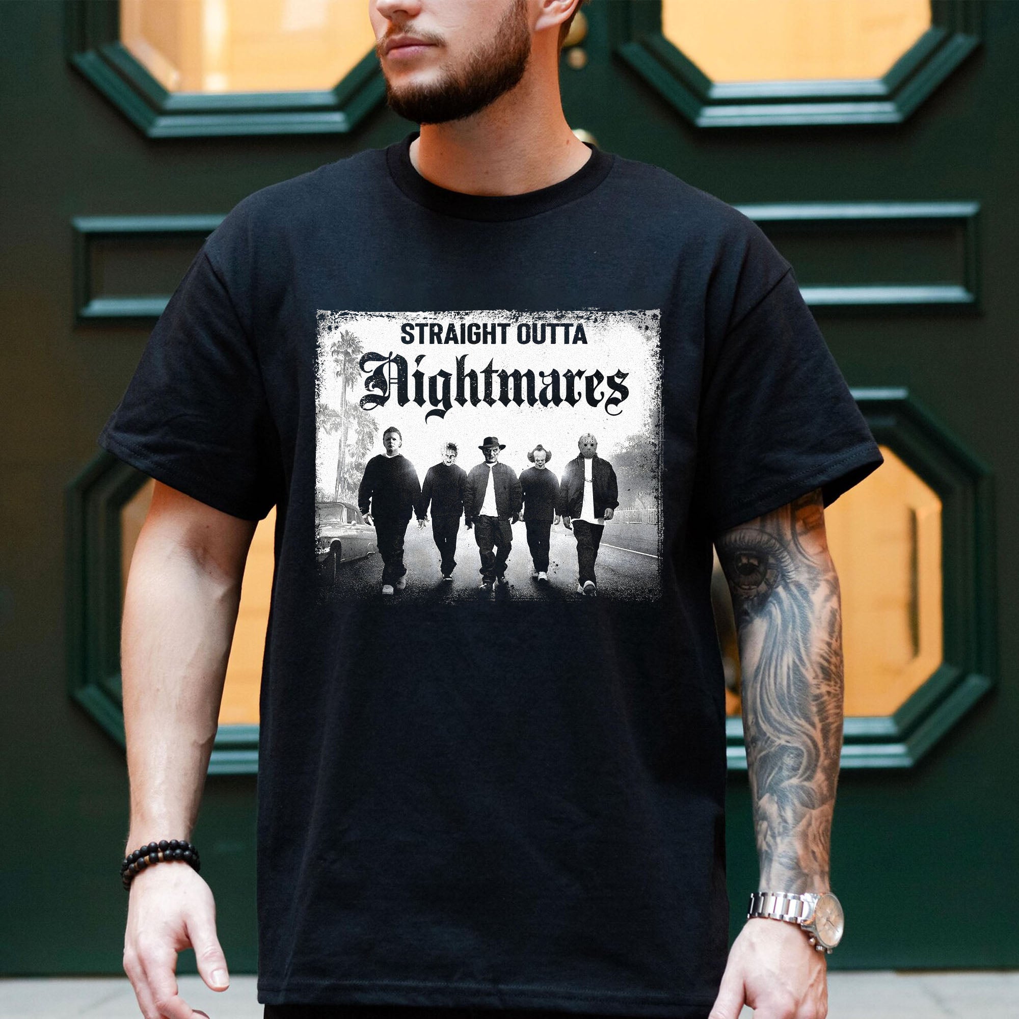 Straight Outta Nightmares Halloween Shirt