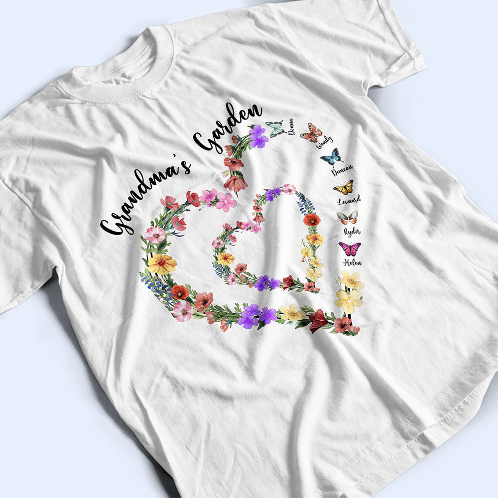 Grandma's Garden - Custom T-Shirt for Gardening Lovers T-shirt PopCulturePrints