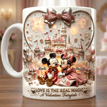 Load image into Gallery viewer, Love Is The Real Magic - Magnificent Love Coffee Mug, Personalized Gift for Couples Coffee Mug PopCulturePrints
