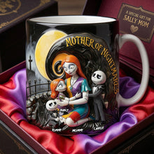 Load image into Gallery viewer, “Celebrate the Spooky Side of Motherhood” - Spooky Mom Coffee Mug, Personalized Gift for Mom and Grandma on Mother's Day Coffee Mug PopCulturePrints
