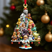Load image into Gallery viewer, “Celebrate the Magic of Film” - Cosmic Troop Christmas Tree Ornament, Personalized Gifts for Movie Fans Ornament PopCulturePrints
