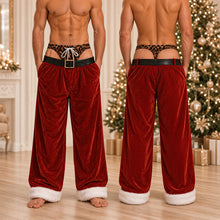 Load image into Gallery viewer, “Get Cozy This Holiday Season” - Cheeky Xmas Pajama Pants - Personalized Gift for Everyone Pajama Pant PopCulturePrints
