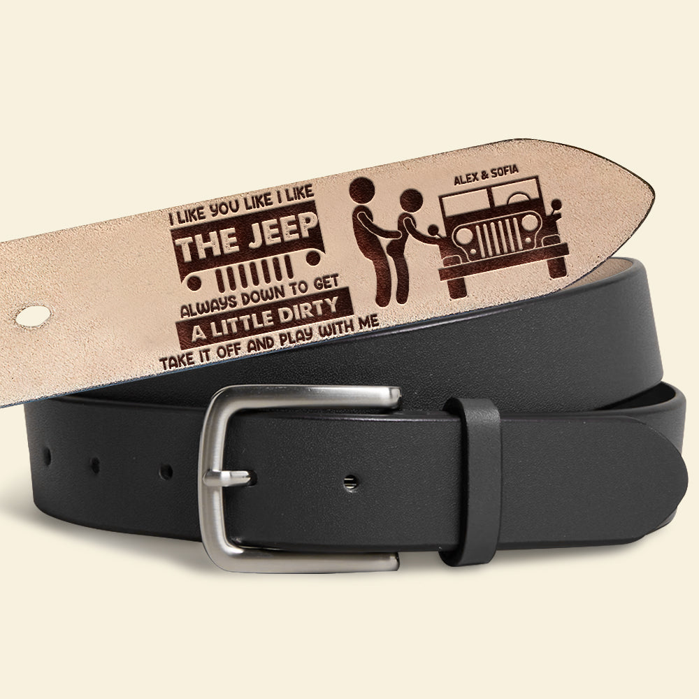 Premium Leather Belts - Customizable Design