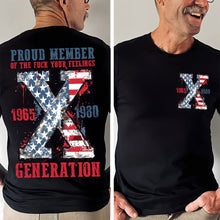 Load image into Gallery viewer, Bold Generation X Hoodie - Patriotic Design
