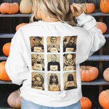 Load image into Gallery viewer, Vintage Horror Movie Icons Halloween Shirt
