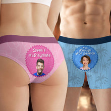 Load image into Gallery viewer, Custom Photo Boxer Briefs - Personalized Intimate Gifts Boxer Briefs PopCulturePrints
