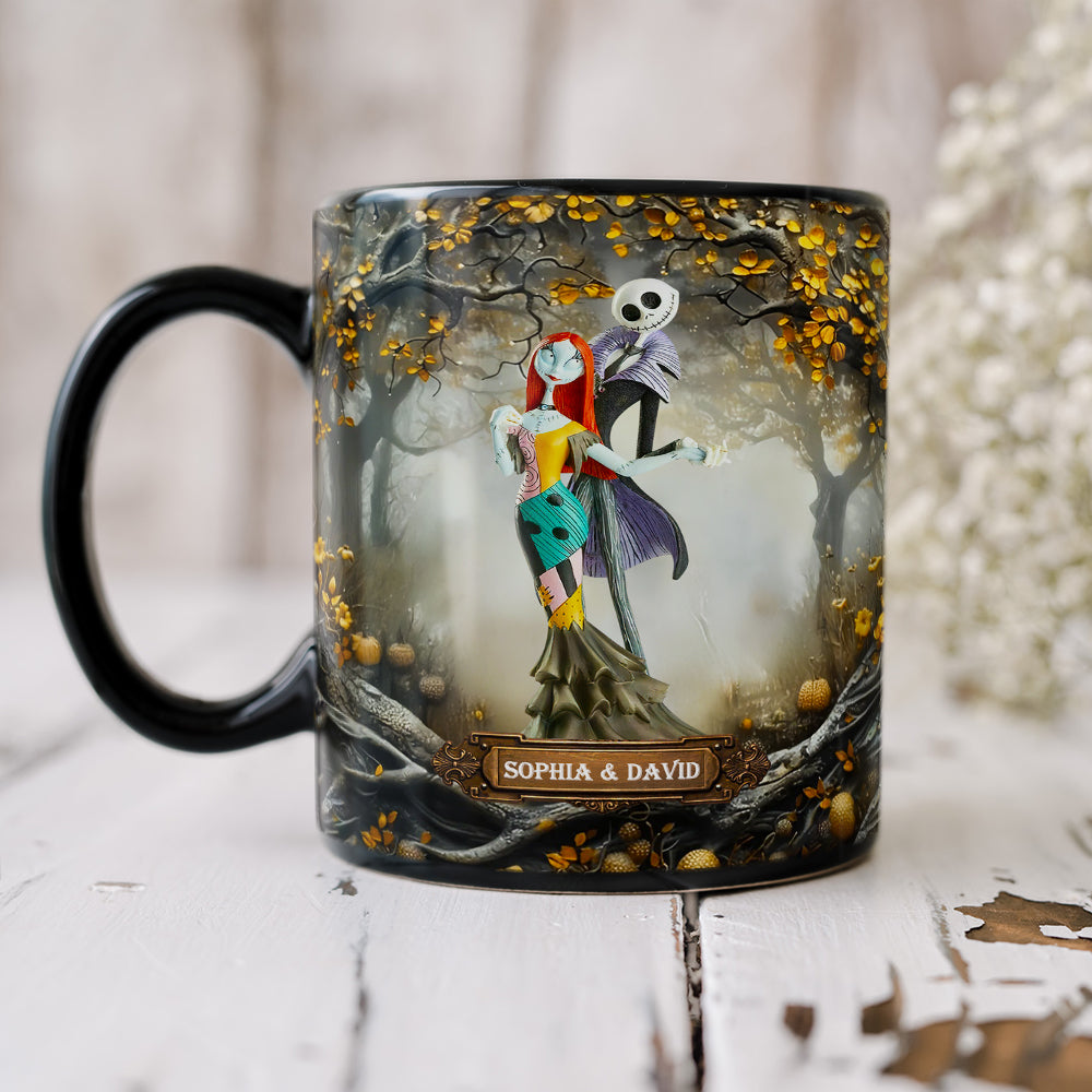 Personalized Horror Couple Mug - Custom Valentine's Day Gifts for Fans Coffee Mug PopCulturePrints