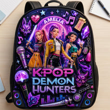 Load image into Gallery viewer, Fantasy Girl Backpack - Personalized Gifts For Kids School Bag 07nadt290626 Backpack PopCulturePrints
