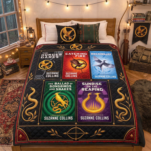 “Celebrate the Legacy of the Hunger Games” - Custom Personalized Blanket - Perfect Gift for Fans, Friends, and Family Blanket PopCulturePrints