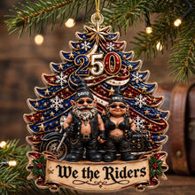 Load image into Gallery viewer, We The Riders: Personalized Biker Motorcycle Gnome Ornament - Perfect Christmas Gift for Couples
