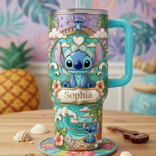 Load image into Gallery viewer, "Create Your Own Adventure" - Little Space Buddy 40oz Tumbler - Personalized Gift for Everyone Who Loves Fun

