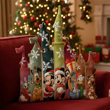 Load image into Gallery viewer, Jolly Christmas Custom Shape Pillow - A Magical Gift for Cartoon Lovers Pillow PopCulturePrints
