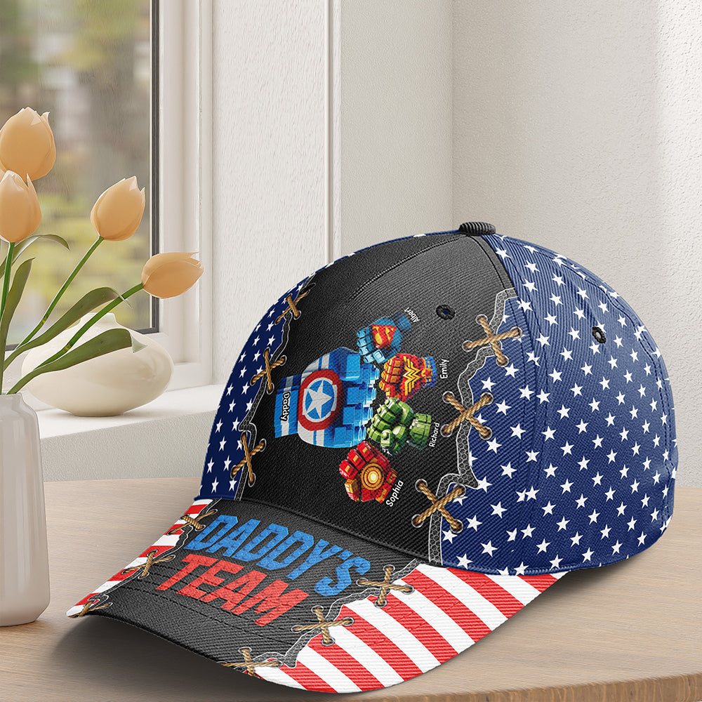 Super Dad: Celebrating the Heroes - Classic Cap for Dads & Grandpas | Personalized Gift Caps PopCulturePrints