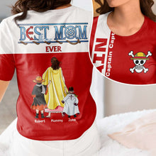 Load image into Gallery viewer, “Best Mom Ever” - Personalized Pirate Mom Shirt - Gift for Moms, Grandmas &amp; More AOP Products PopCulturePrints
