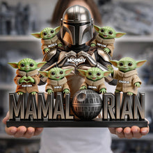 Load image into Gallery viewer, "Celebrate the Bond of Motherhood with Your Favorite Characters" - Personalized Acrylic Plaque for Moms and Grandmas - Custom Gift for Mother's Day Shaped Plaques PopCulturePrints
