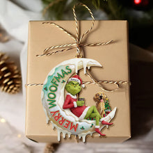 Load image into Gallery viewer, “Family is the heart of Christmas” - Personalized Family Christmas Ornament - A Unique Gift for Family, Friends, and Loved Ones Ornament PopCulturePrints
