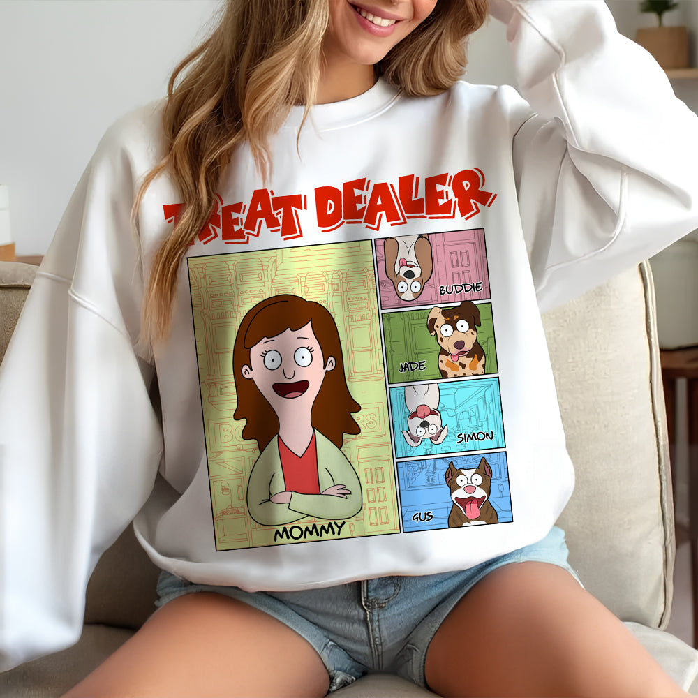 Treat Dealer Shirt - Personalized Gift for Dog Lovers Shirts PopCulturePrints