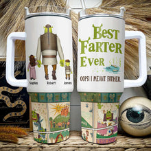 Load image into Gallery viewer, Personalized Funny Dad Tumbler - Best Farter Ever Tumbler Cup PopCulturePrints
