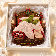 Load image into Gallery viewer, You’re My Kind of Naughty - Personalized Furry Couples Acrylic Ornament Ornament PopCulturePrints
