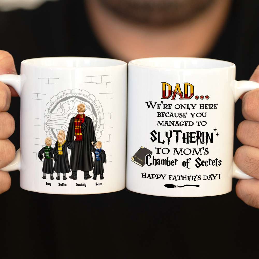 Personalized Harry Potter Themed Father's Day Mug