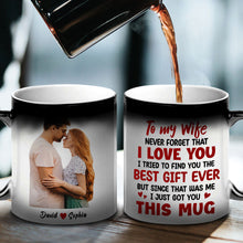 Load image into Gallery viewer, Personalized Love Mug for Couples - Magic Mug Gift for Wife Magic Mug PopCulturePrints
