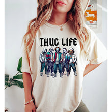 Load image into Gallery viewer, Horror Film Icons &#39;Thug Life&#39; Graphic T-Shirt
