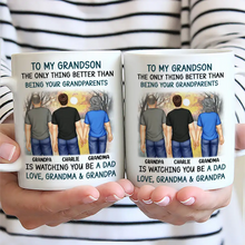 Load image into Gallery viewer, To My Son - The Only Thing Better Than Being Your Father - Personalized Mug Mug PopCulturePrints
