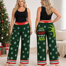 Load image into Gallery viewer, Naughty Christmas Pajama Pants - Personalized Gifts For Her
