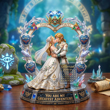 Load image into Gallery viewer, You Are My Greatest Adventure - Personalized Married Couple Acrylic Plaque
