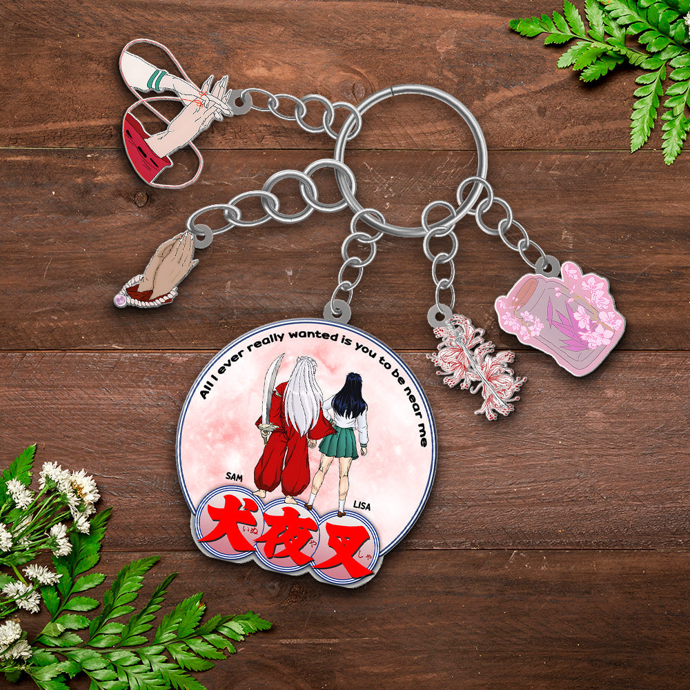 Custom Anime Couple Keychain - Unique Valentine's Day Gifts for Pop Culture Lovers Keychains PopCulturePrints