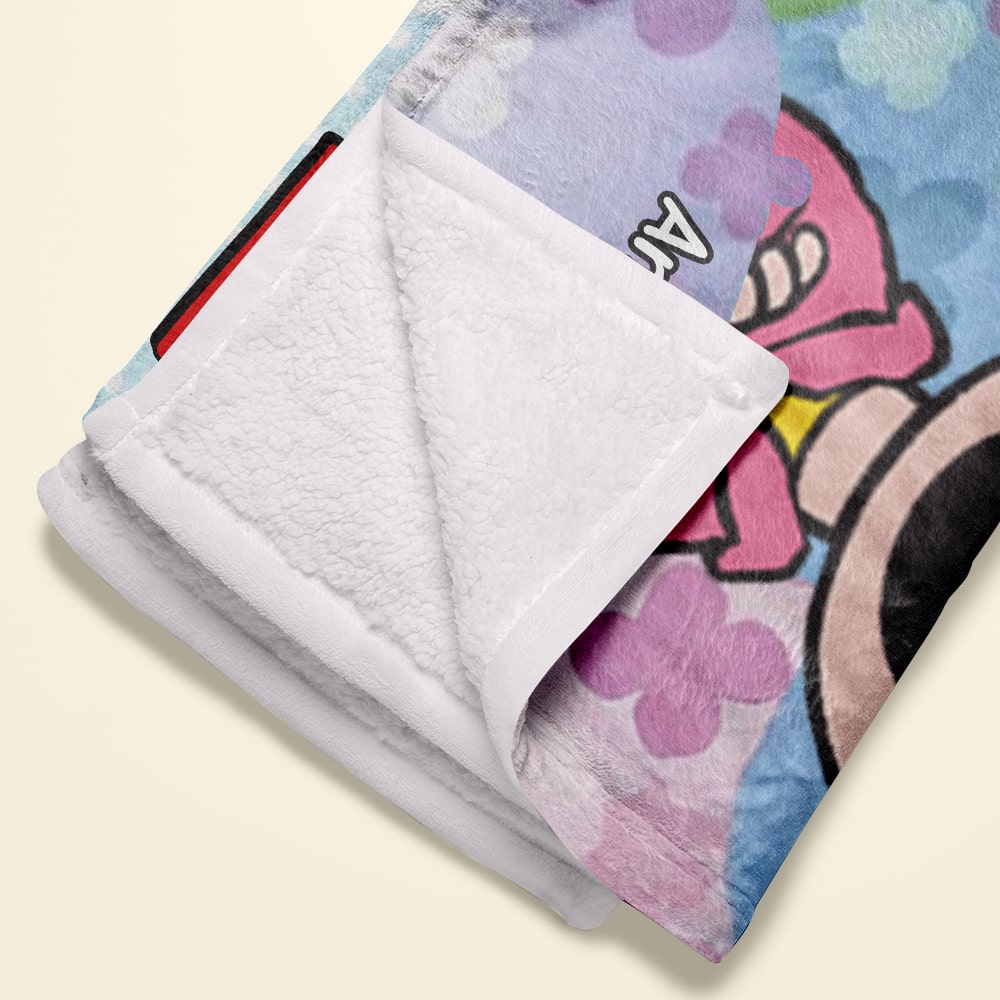 Personalized Mom Blanket - Mom's Garden Where Love Is Grown Blanket PopCulturePrints