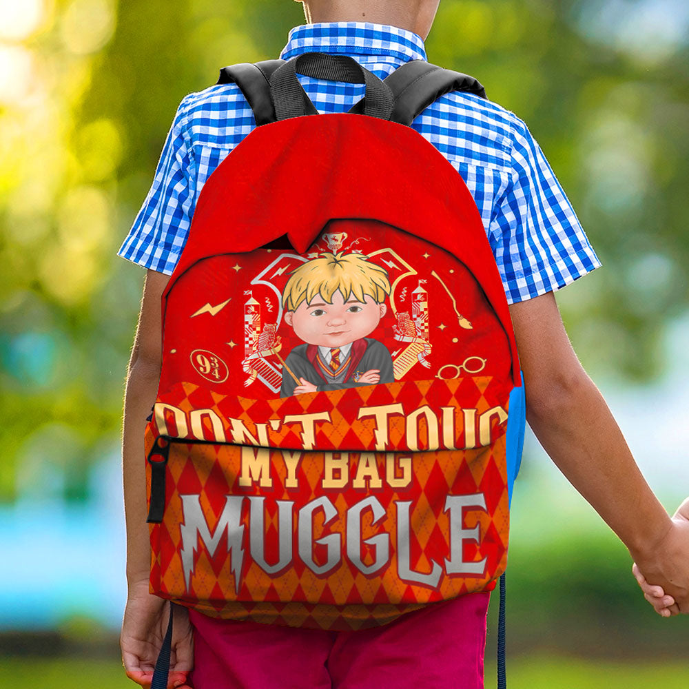 Personalized Harry Potter Themed Backpack for Kids