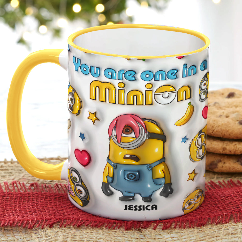 Personalized Minion Fan Coffee Mug - You Are One in a Minion