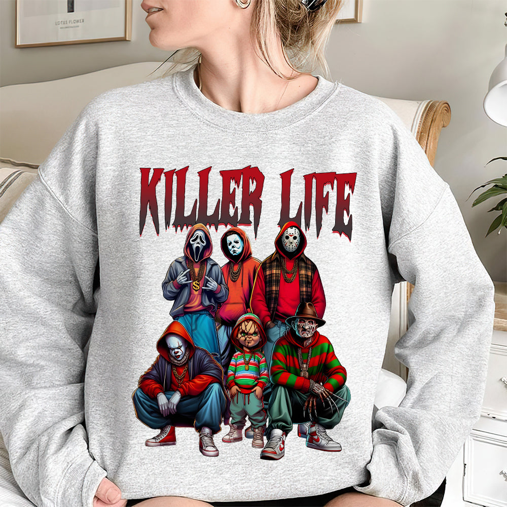 Killer Life Halloween Horror Icon Shirt