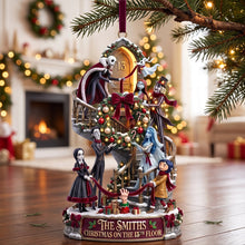 Load image into Gallery viewer, Spooky Joy - Personalized Christmas Ornament for the Whole Family Ornament PopCulturePrints
