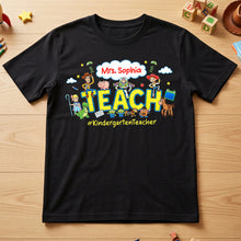 Load image into Gallery viewer, Inspiring Minds, Educators Shine - Personalized Back To School Shirt for Teachers
