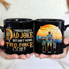 Load image into Gallery viewer, Customizable Dad Joke Coffee Mug with Heroic Theme Coffee Mug PopCulturePrints
