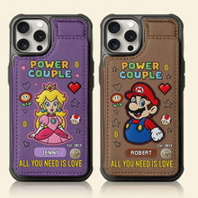 Load image into Gallery viewer, All You Need is Love - Personalized Couple Wallet Phone Case Phone Case PopCulturePrints
