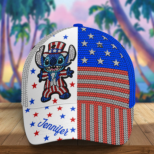 Celebrate Independence Day with Style - Personalized Classic Cap for Americans Caps PopCulturePrints