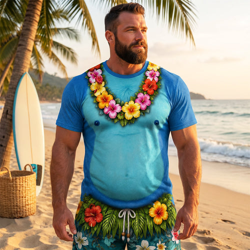 Make Waves with Our Funny Cute Alien Shirt - Personalized Gift for Him AOP Products PopCulturePrints
