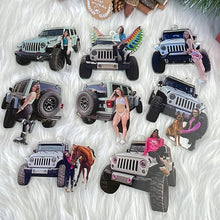 Load image into Gallery viewer, Custom Off-Road Car Photo Ornaments - Personalized Gifts
