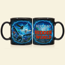 Load image into Gallery viewer, “Best Dad in the Hidden World” - Personalized Coffee Mug for Dad, Perfect Gift for Father&#39;s Day Coffee Mug PopCulturePrints
