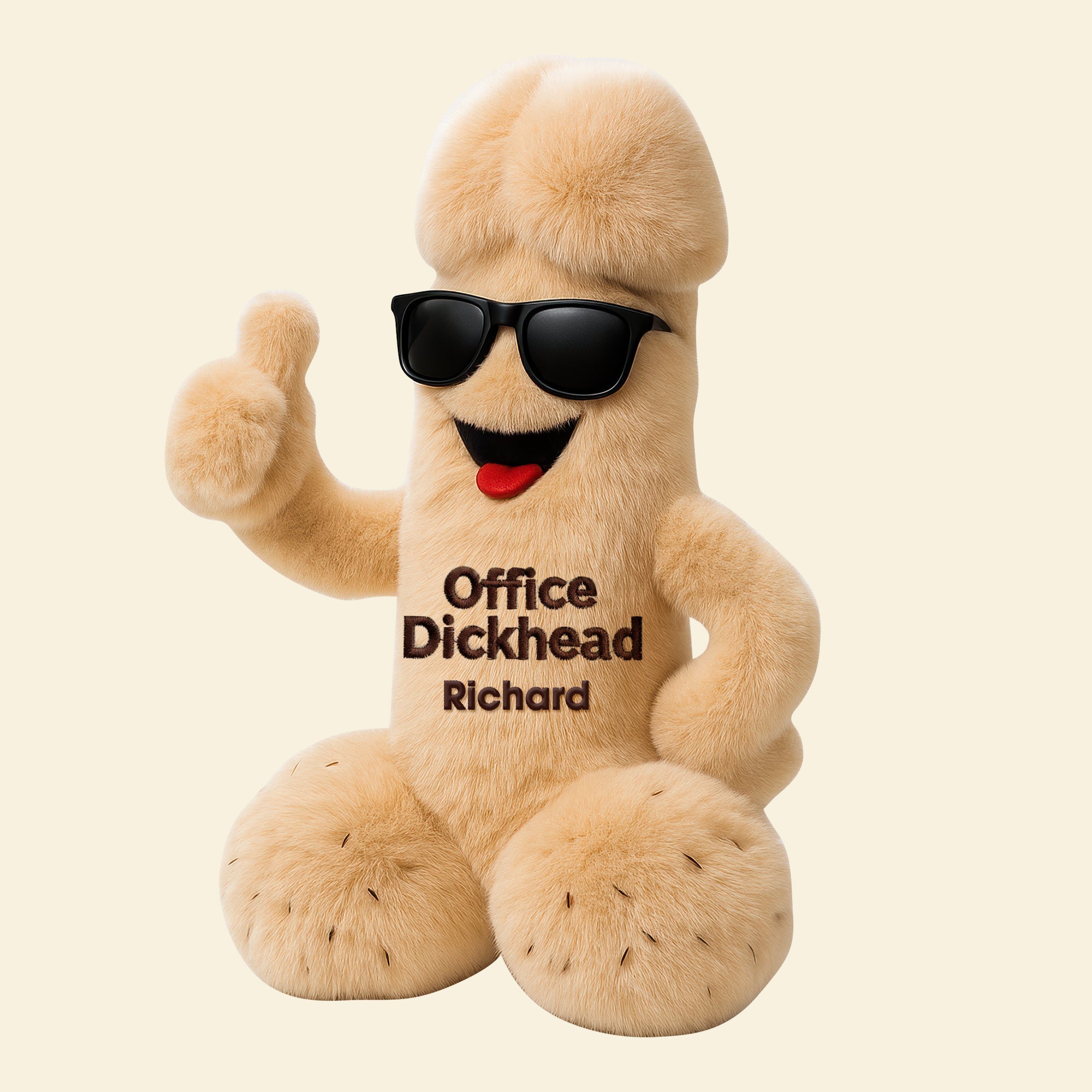 Bring a Smile to the Office - Funny Custom Shaped Pillow - Personalized Gifts for Coworkers Pillow PopCulturePrints