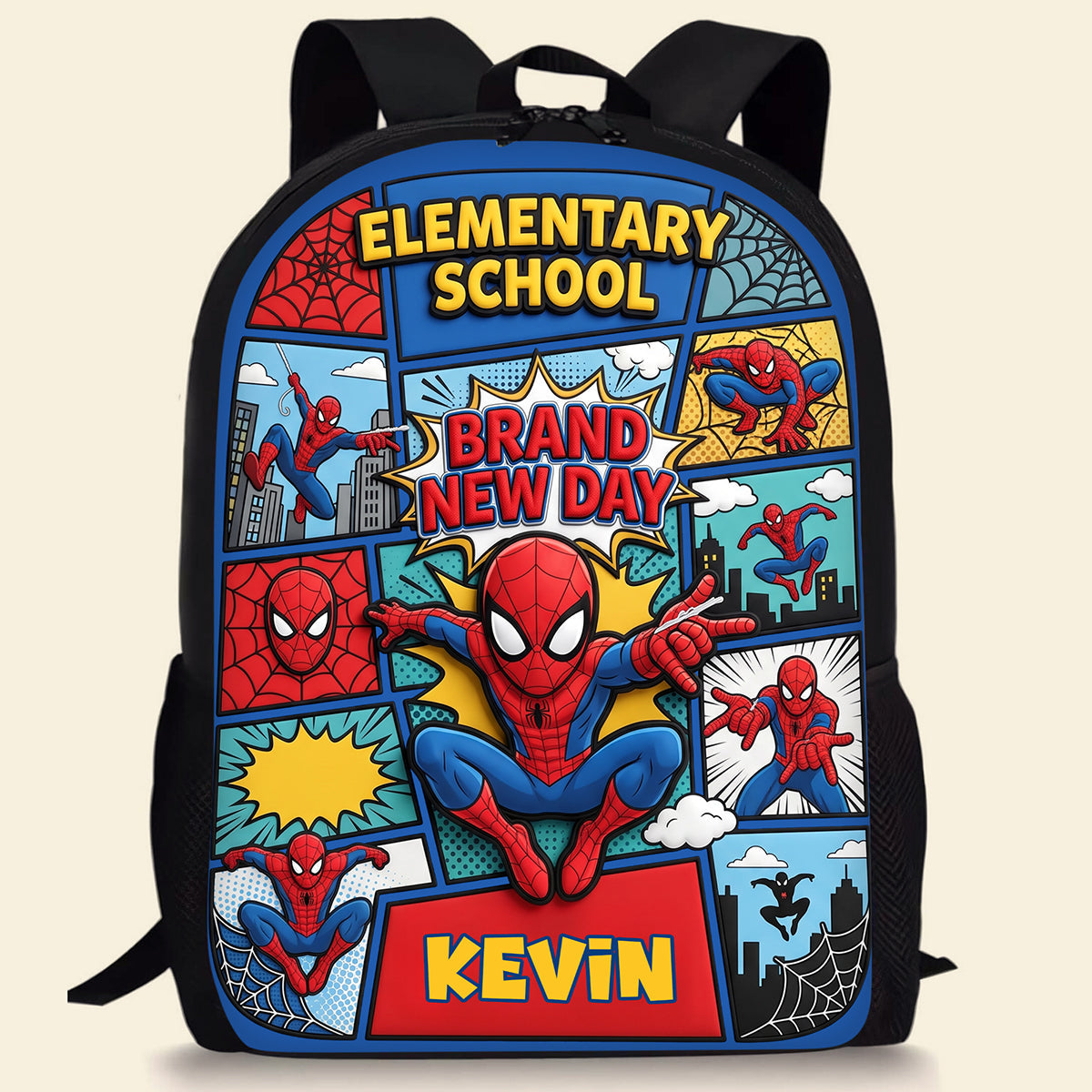 “Swing into Adventure” - Hero Adventure Backpack - Personalized Gift for Kids School Bag