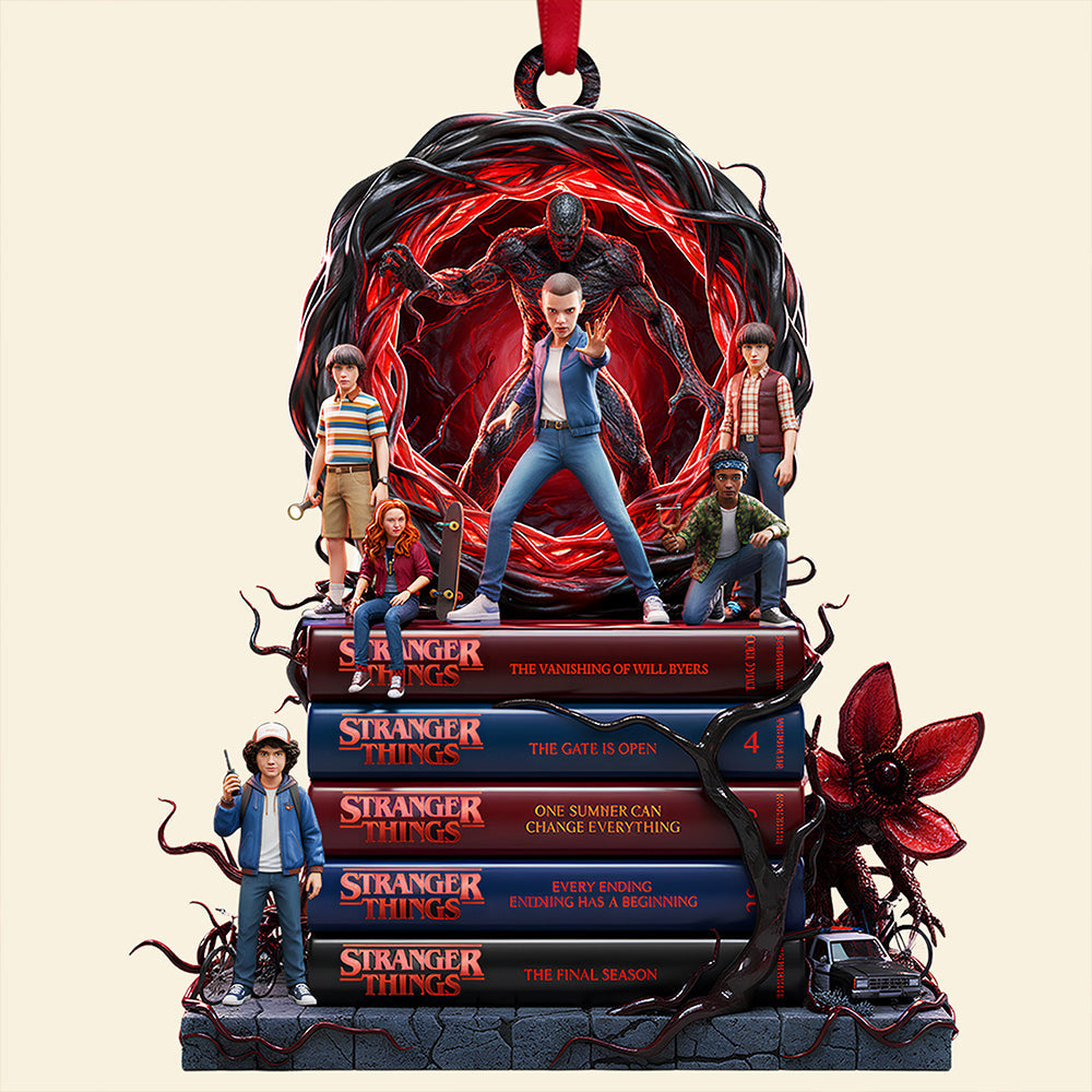 "Unlock the Mystery of Gifting" - Personalized Favorite Mystery Ornament - Perfect Gift for Fans of Stranger Things, Friends, Family, and Collectors Ornament PopCulturePrints