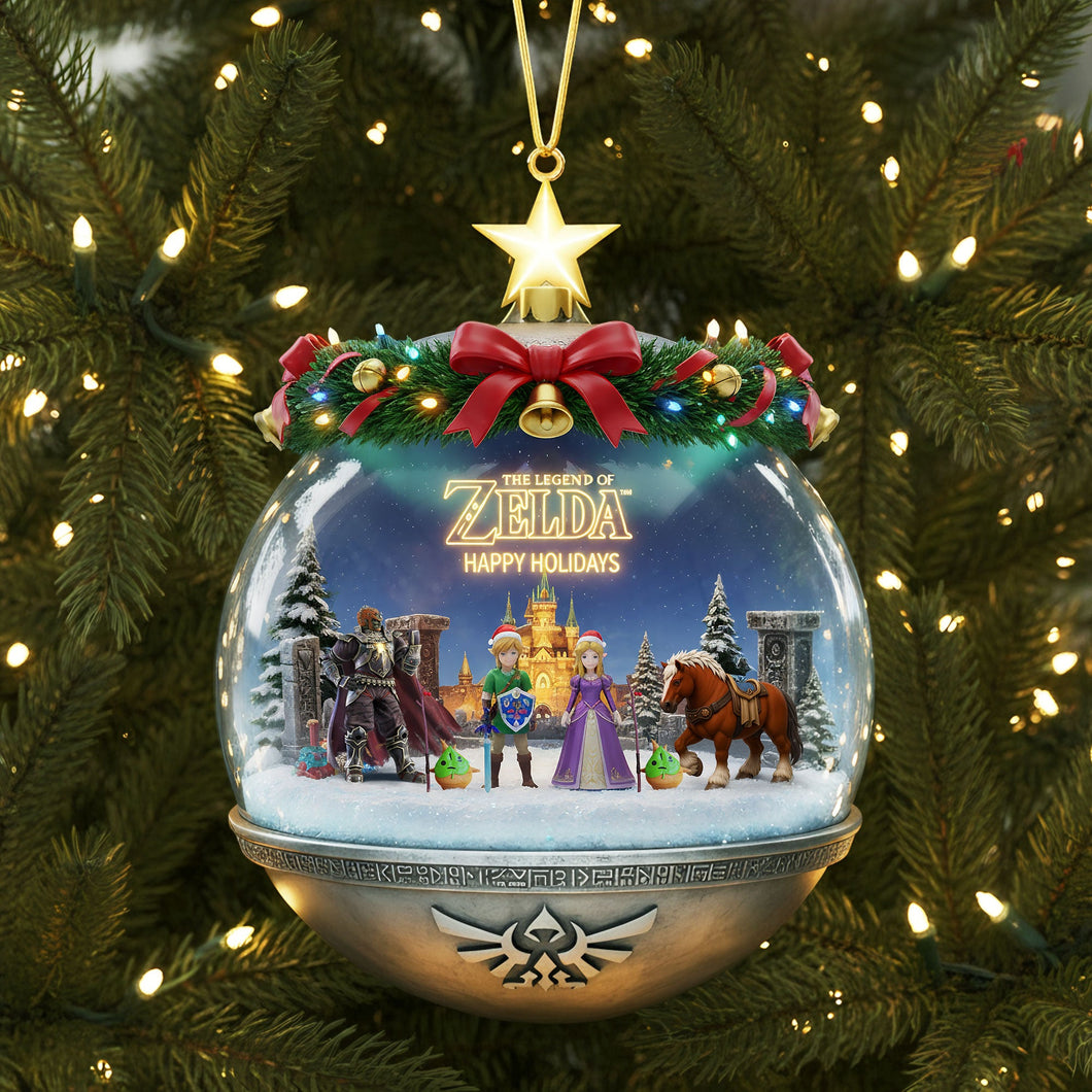 Unleash Your Adventure Spirit - Adventure Ornament, Personalized Gifts for Game Lovers Ornament PopCulturePrints