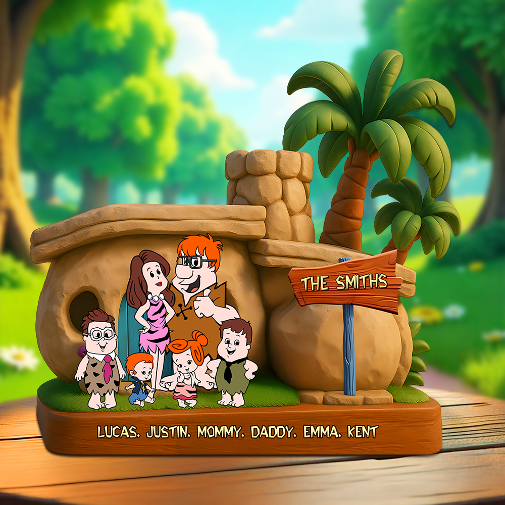 "Celebrate Family Bonds With Personalized Plaques" - Family Acrylic Plaque, Custom Gifts for Loved Ones Shaped Plaques PopCulturePrints