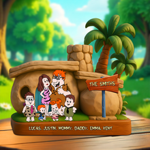 Load image into Gallery viewer, &quot;Celebrate Family Bonds With Personalized Plaques&quot; - Family Acrylic Plaque, Custom Gifts for Loved Ones Shaped Plaques PopCulturePrints
