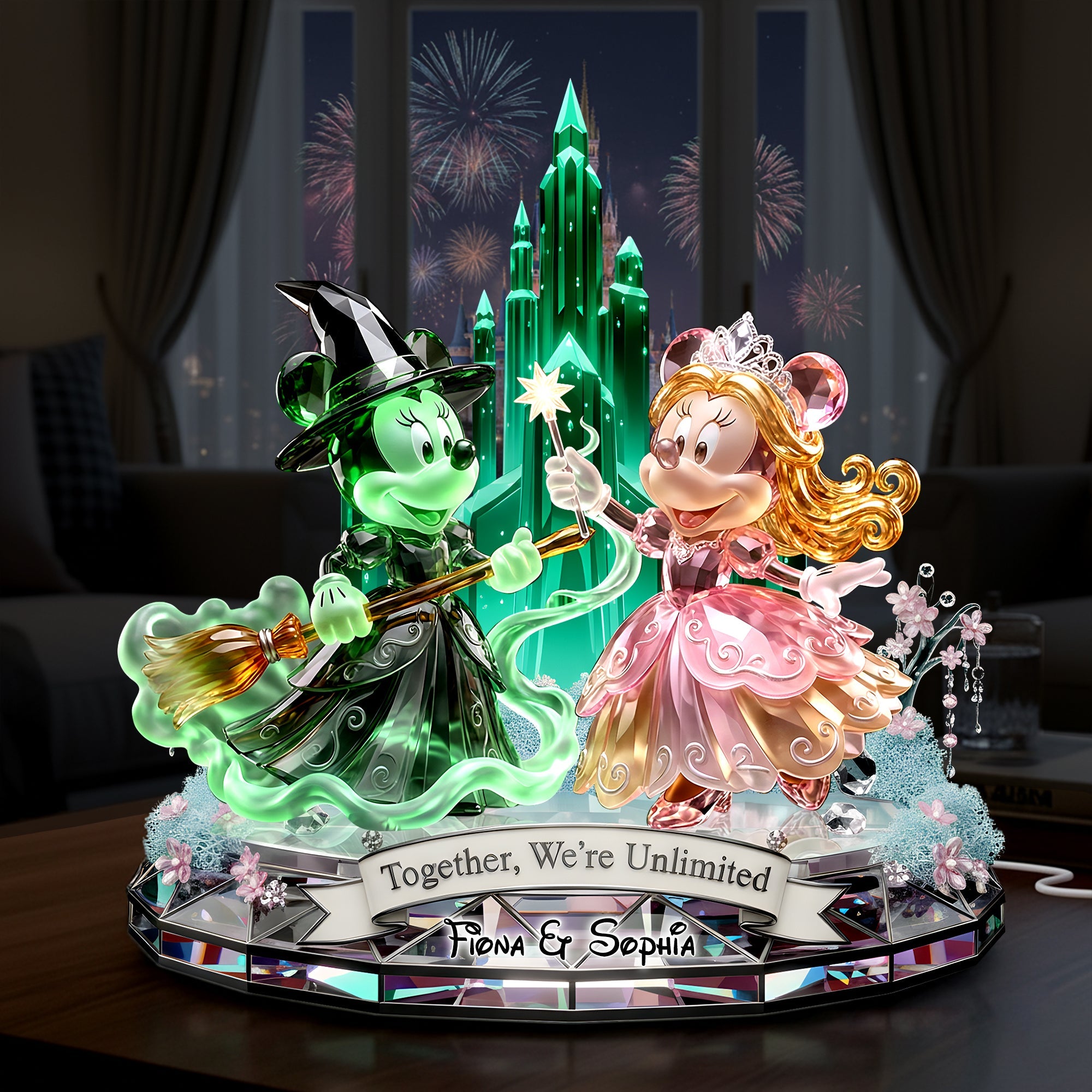 Together, We're Unlimited - Personalized Acrylic Light Box for Friends Light Box PopCulturePrints